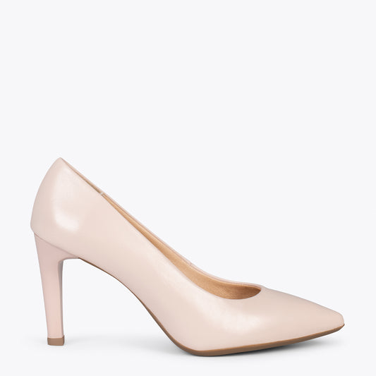 GLAM – Zapatos elegantes de tacón alto NUDE