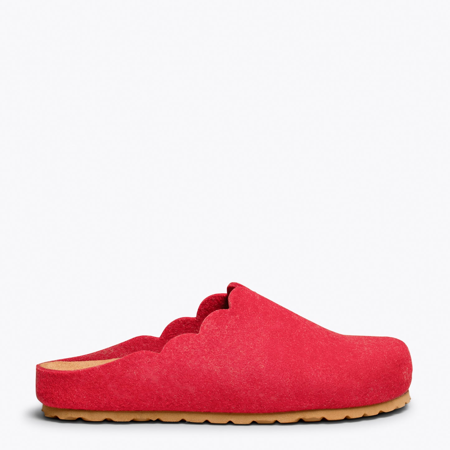 SWEET HOME - Chaussons Femme ROUGE 