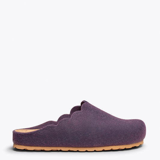 SWEET HOME - Chaussons femme VIOLET 